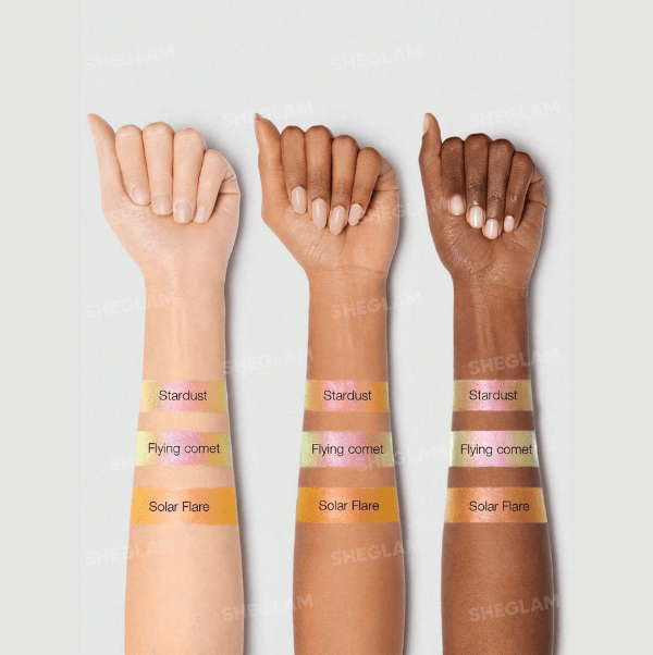 Sheglam Chroma-Glow Bloom Liquid Highlighter – Shade: Flying Comet - Image 3