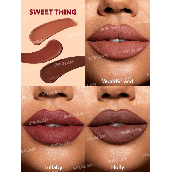 Sheglam Matte Allure Mini Lip Kit – Liquid Lipstick Set - Image 3