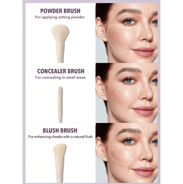 Shgelam Pro Core Brush Kit (Beige-Color) - Image 2