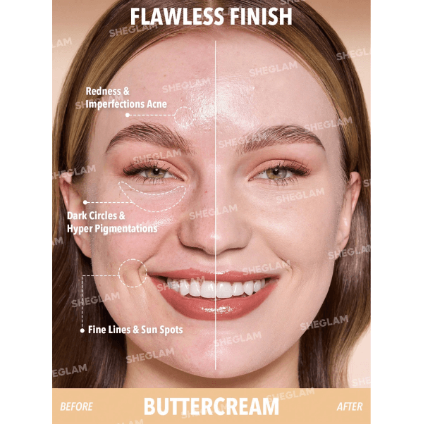 SHEGLAM SkinLock Full Coverage Stick Foundation - Image 2