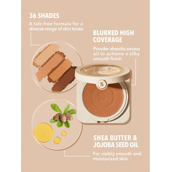 Sheglam Skin-Focus Full Coverage Powder Foundation - Image 3