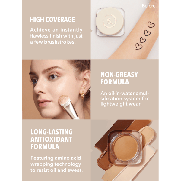 SHEGLAM Perfect Cover Foundation Balm - Image 3