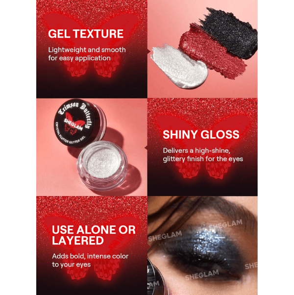 SHEGLAM Crimson Butterfly Full Makeup Set – Limited Edition Collection - Image 7